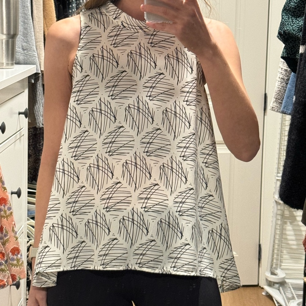 ASTR the label sleeveless mock neck top